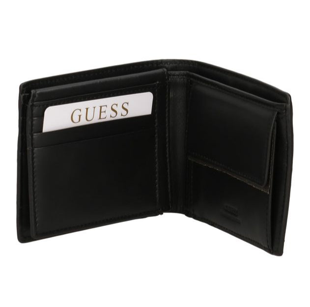 PORTAFOGLI GUESS PELLE NERO