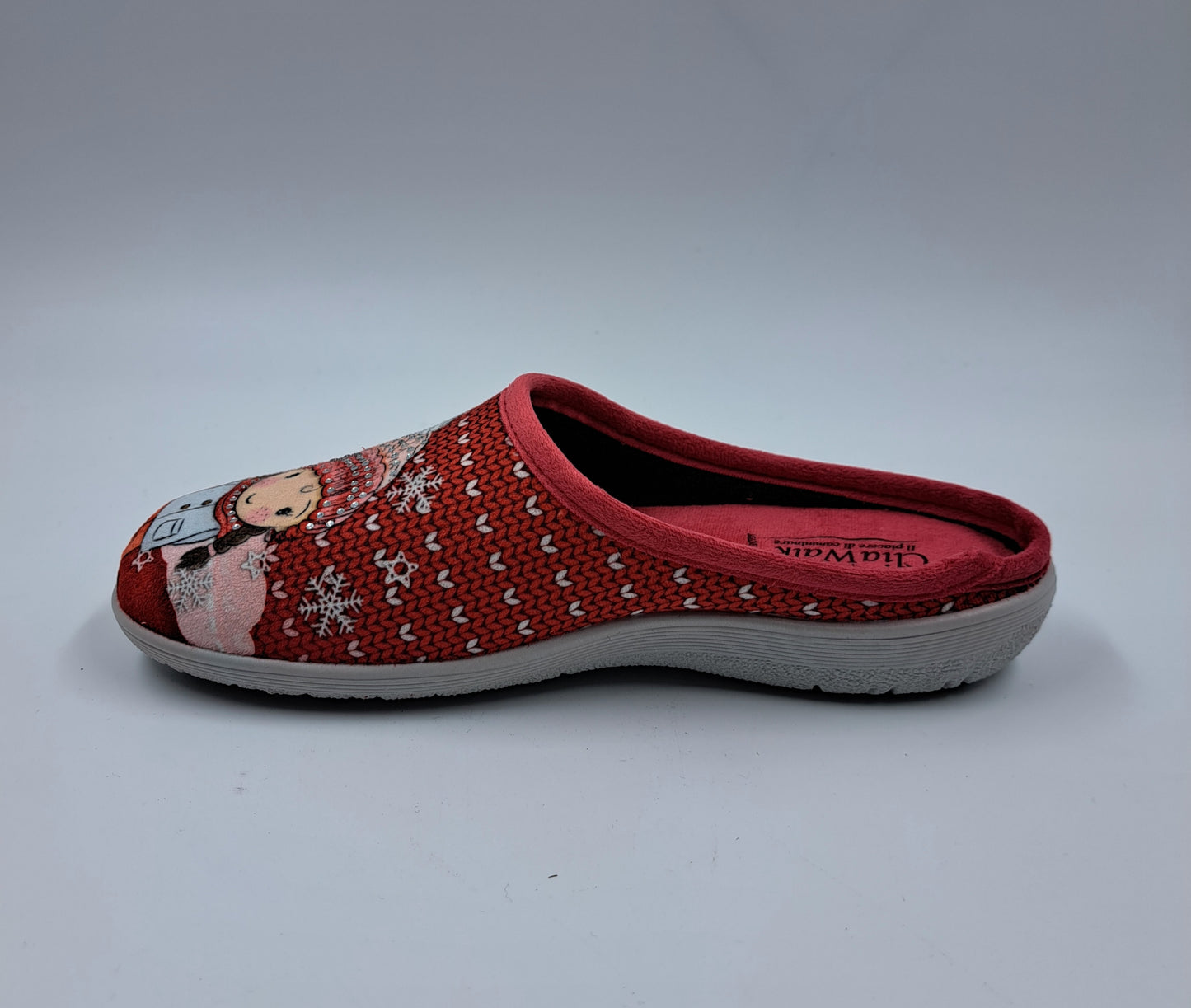 PANTOFOLE NATALE BAMBOLINA