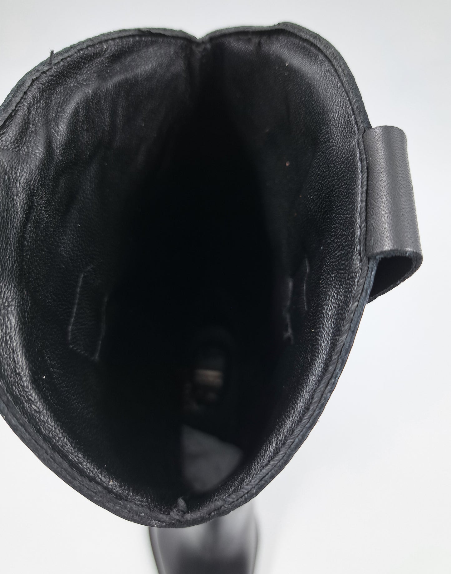 STIVALI PELLE TEXAN MEDI NERO