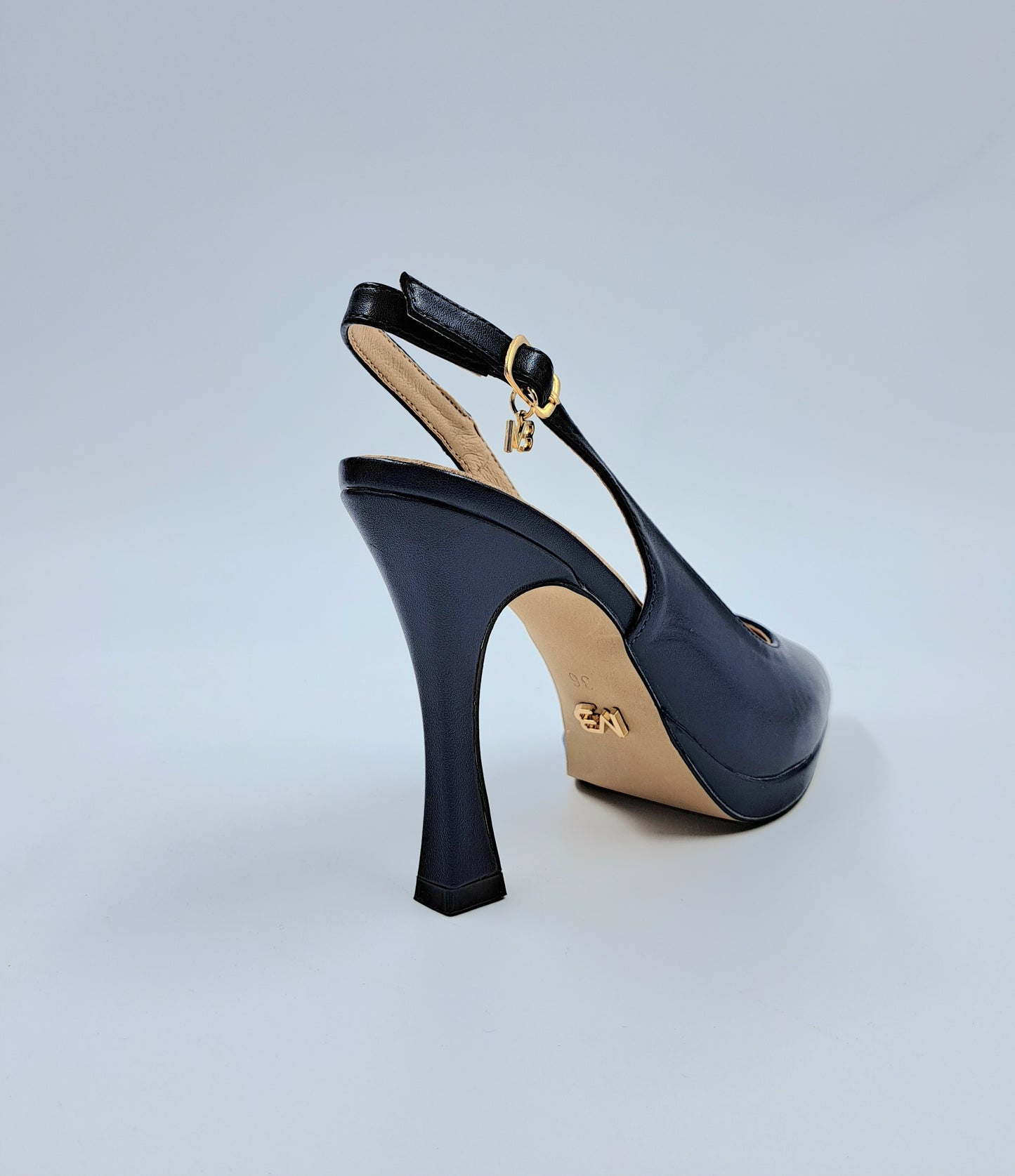 SANDALI MIABELLE SLINGBACK PLATEAU BLU
