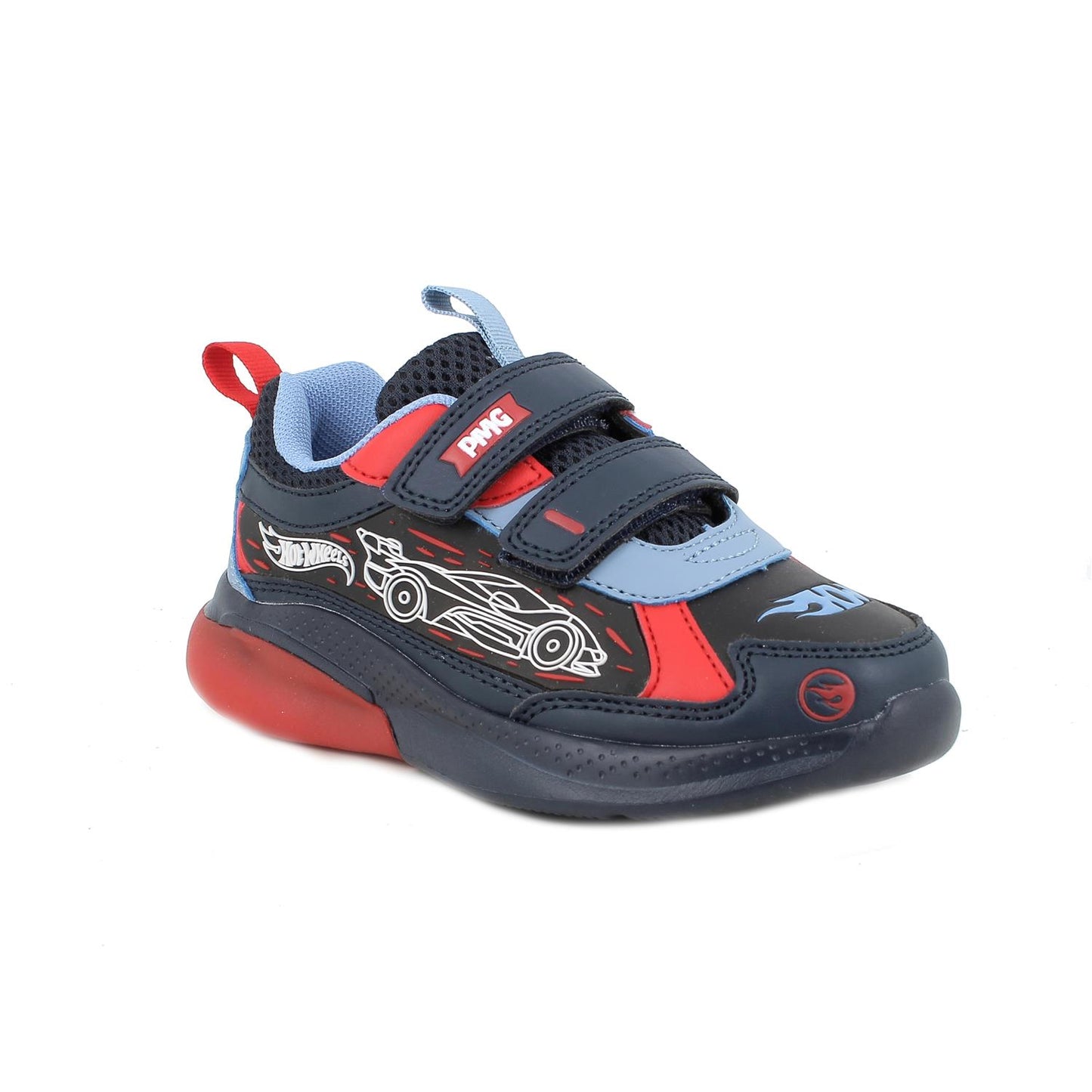 SNEAKERS PRIMIGI DISEGNO MACCHINA BLU