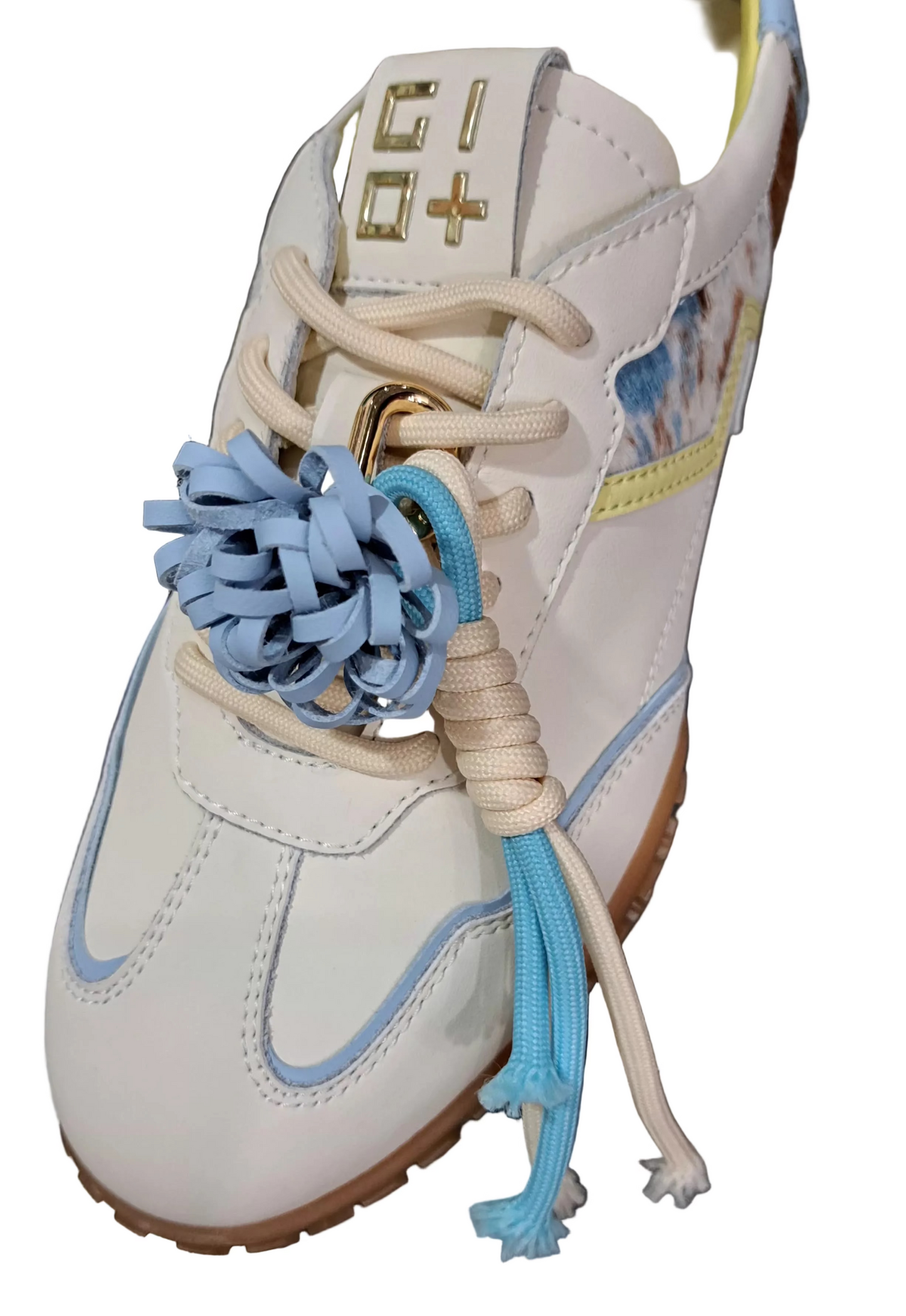 SNEAKERS PELLE GIO+ INSERTO MUCCA