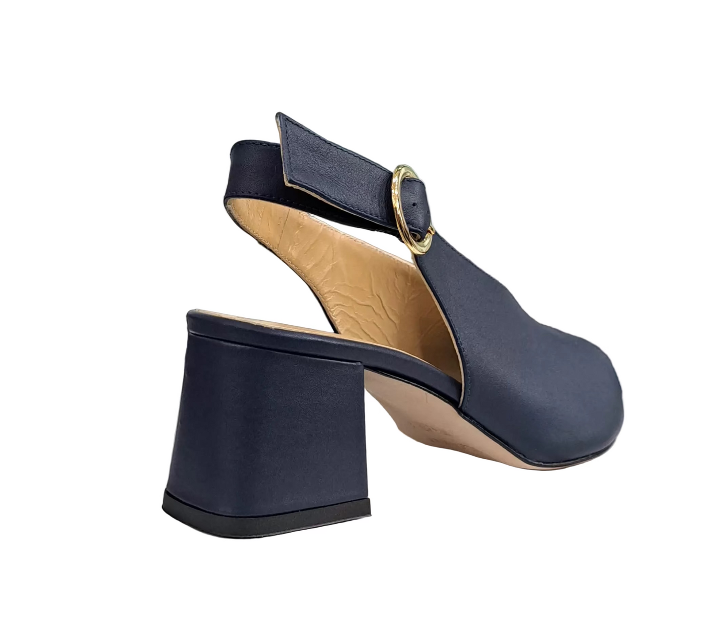 SANDALI FASCIATI MADE IN ITALY BLU