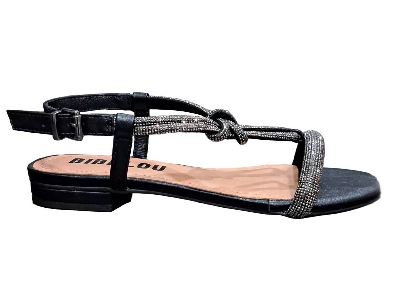 SANDALI FLAT BIBI LOU MYNA BLACK