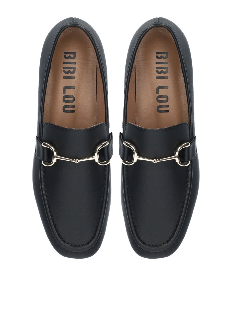 MOCASSINI ASHE BIBI LOU PELLE NERA