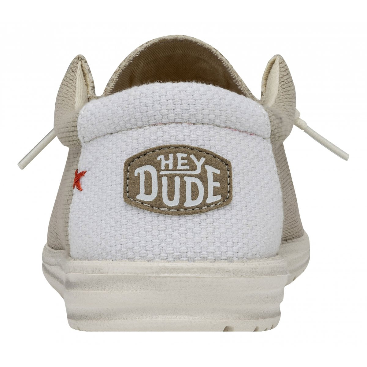 MOCASSINI WALLEY BRAIDED HEY DUDE OFF WHITE