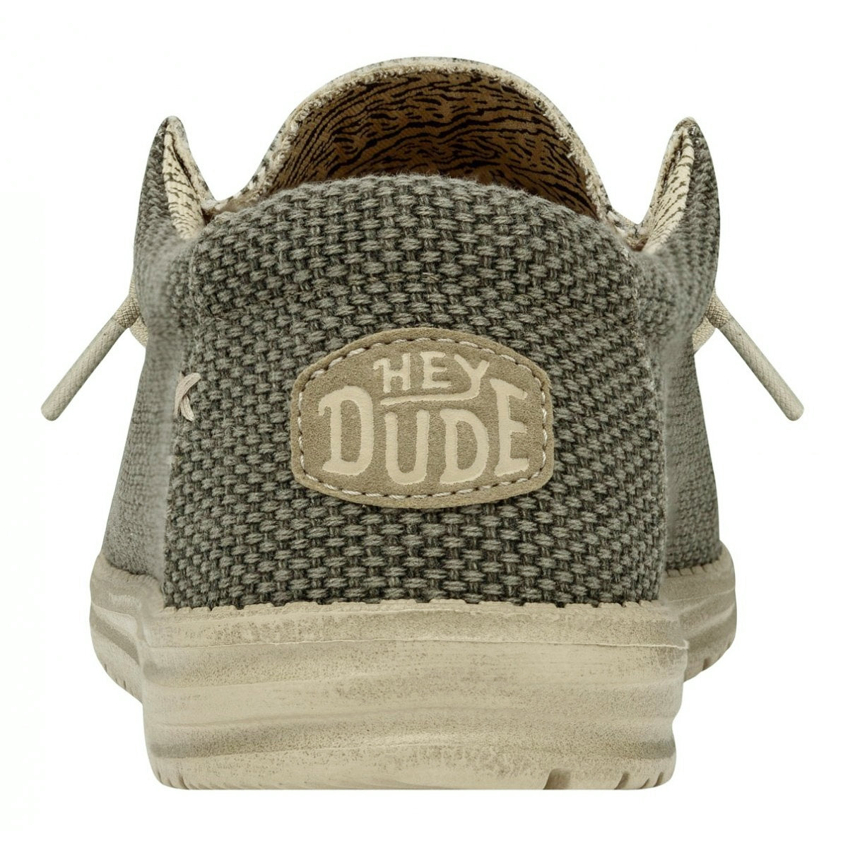 MOCASSINI WALLY BRAIDED HEY DUDE ARMY