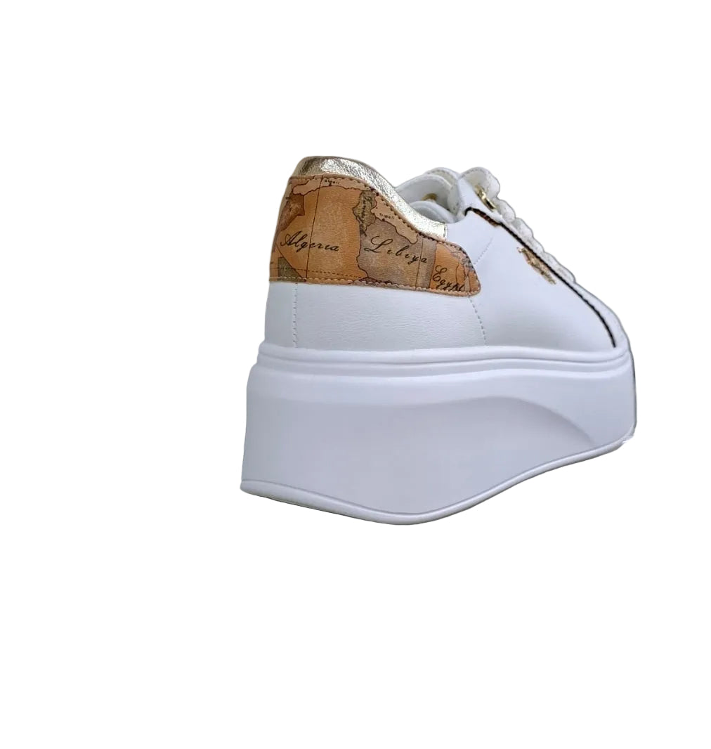 SNEAKERS ALVIERO MARTINI PLATFORM WHITE