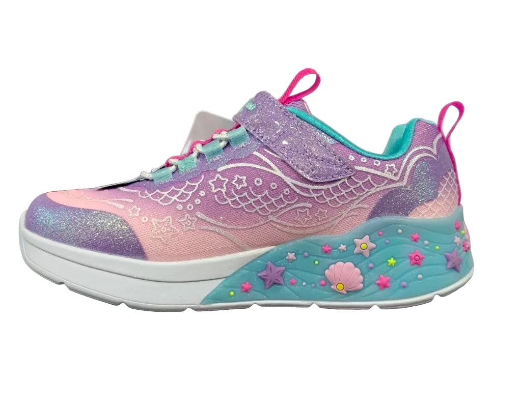 SNEAKERS S LIGHT SKECHERS MERMAID DREAMS SIRENA LAVANDA