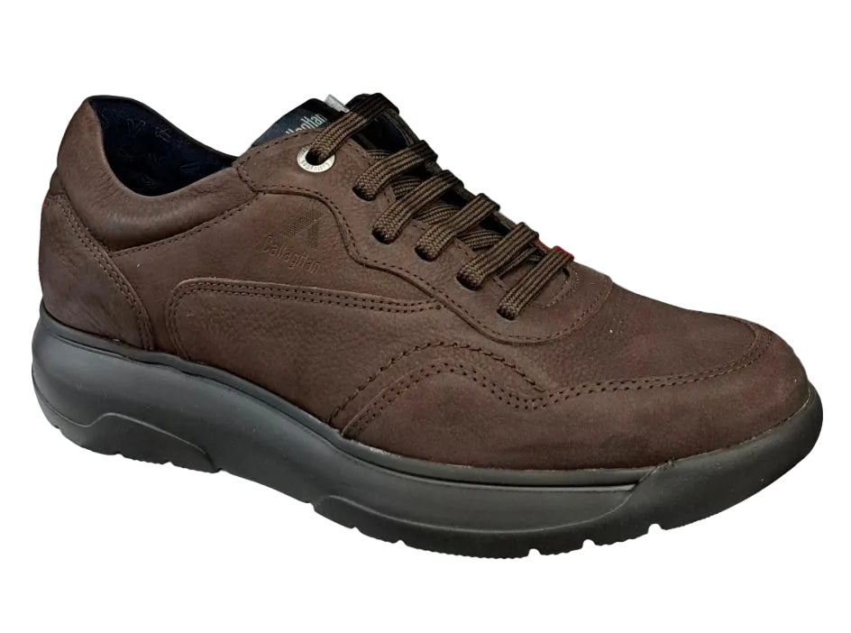 SNEAKERS ALGORITMO CASUAL PELLE CALLAGHAN MARRONE