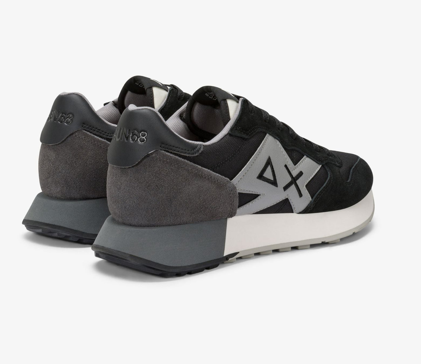 SNEAKERS SUN68 UOMO JAKI SOLID NERA