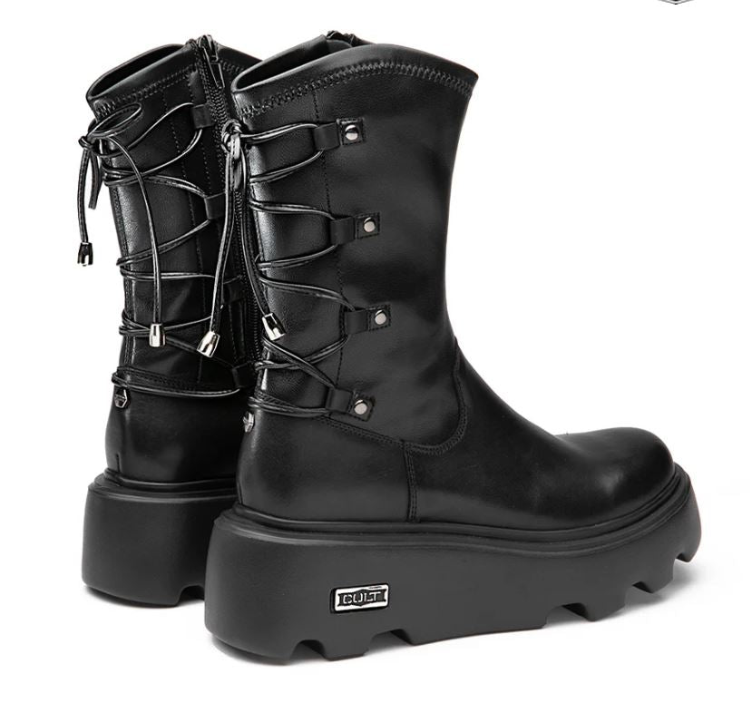 STIVALETTI NEW ROCK 4572 LACCI CULT