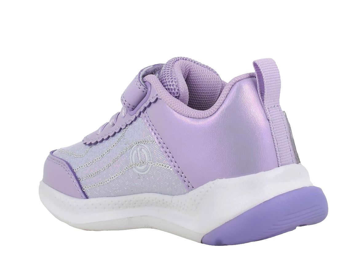 SNEAKERS SIRENETTE PRIMIGI LILLA GLITTER