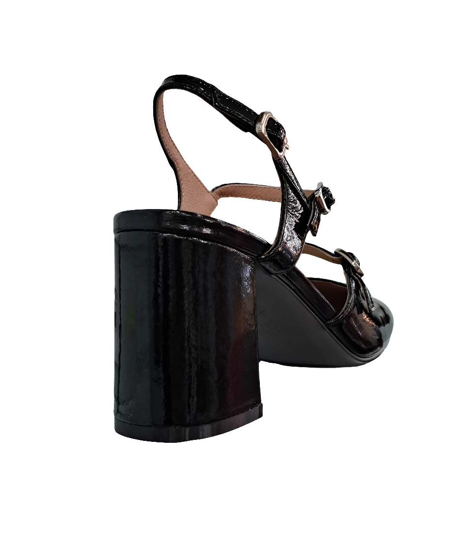 DECOLLETE' BIBI LOU SLINGBACK NERA