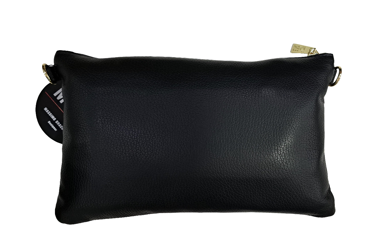 BORSE A MANO POCHETTE M*BRC BY MASSIMO BRACCIALINI BOLERO NERA