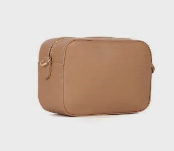 TRACOLLE MOSES LOGO METALLICO BEIGE