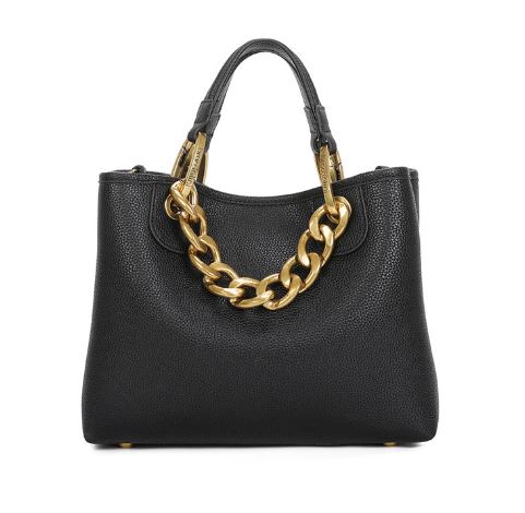 BORSE A MANO BETH JEWELS BRACCIALINI NERA CATENA GOLD MEDIA