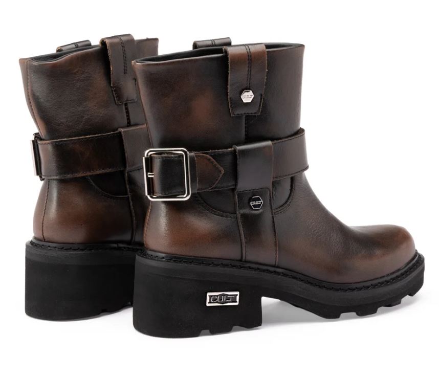 STIVALETTI BIKER GRACE CULT MARRONE