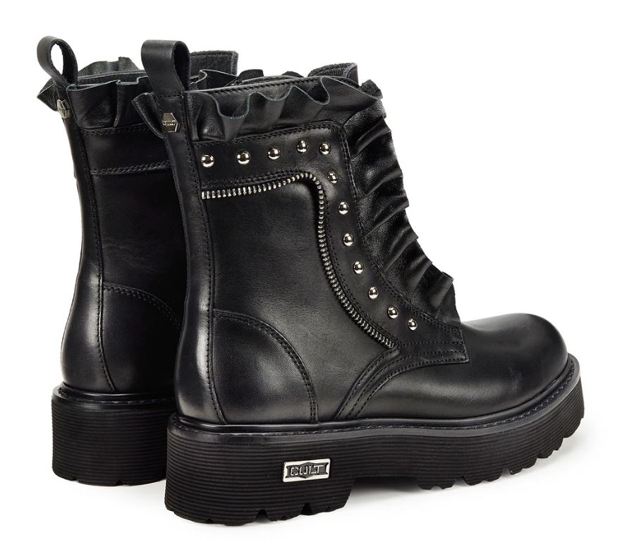 ANFIBI SLASH 347 CULT ROUCHES MINI BORCHIE NERO