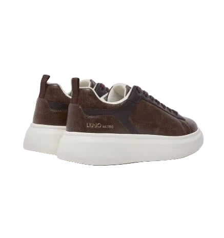 SNEAKERS BIG LIU JO EFFERRO CRACKLE TABACCO