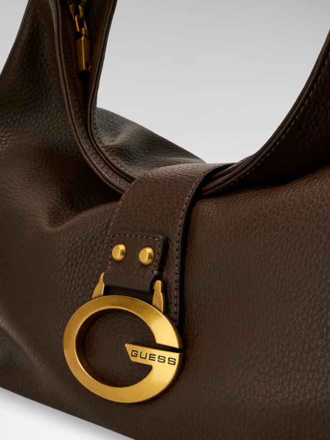 BORSE A SPALLA CAMDEN GUESS ESPRESSO GRANDE