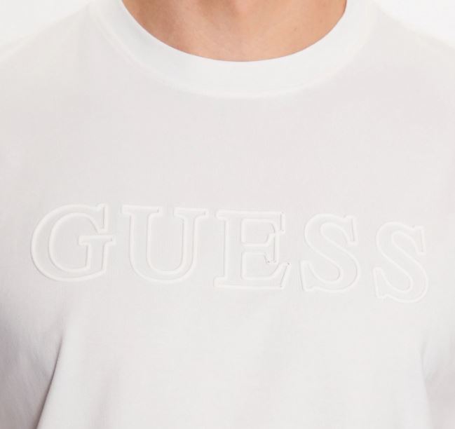 MAGLIETTE MAXI LOGO GUESS PANNA