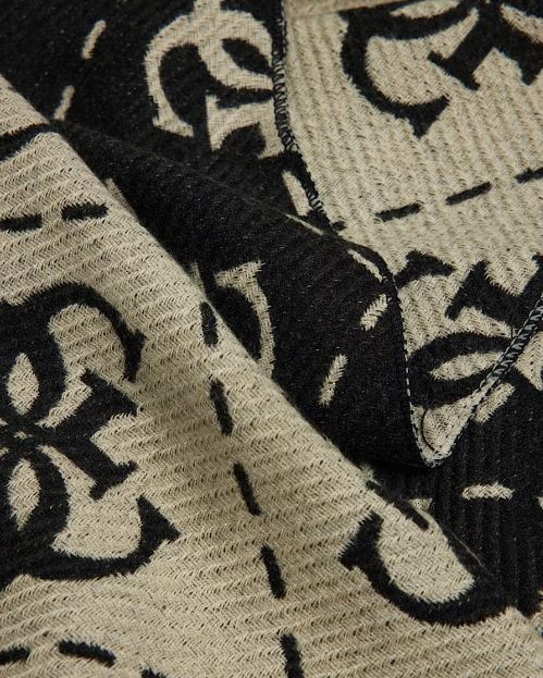 SCIARPE NOLANA GUESS MAXI LOGO NERA