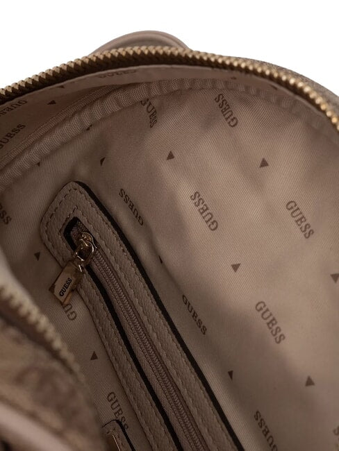 ZAINI MANHATTAN II GUESS LOGO ALL OVER LATTE