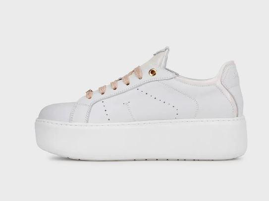 JANET&JANET SNEAKERS PELLE DETTAGLI PINK