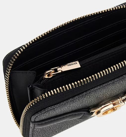 PORTAFOGLI DEA 4G LOGO GUESS GRIGIO PICCOLO