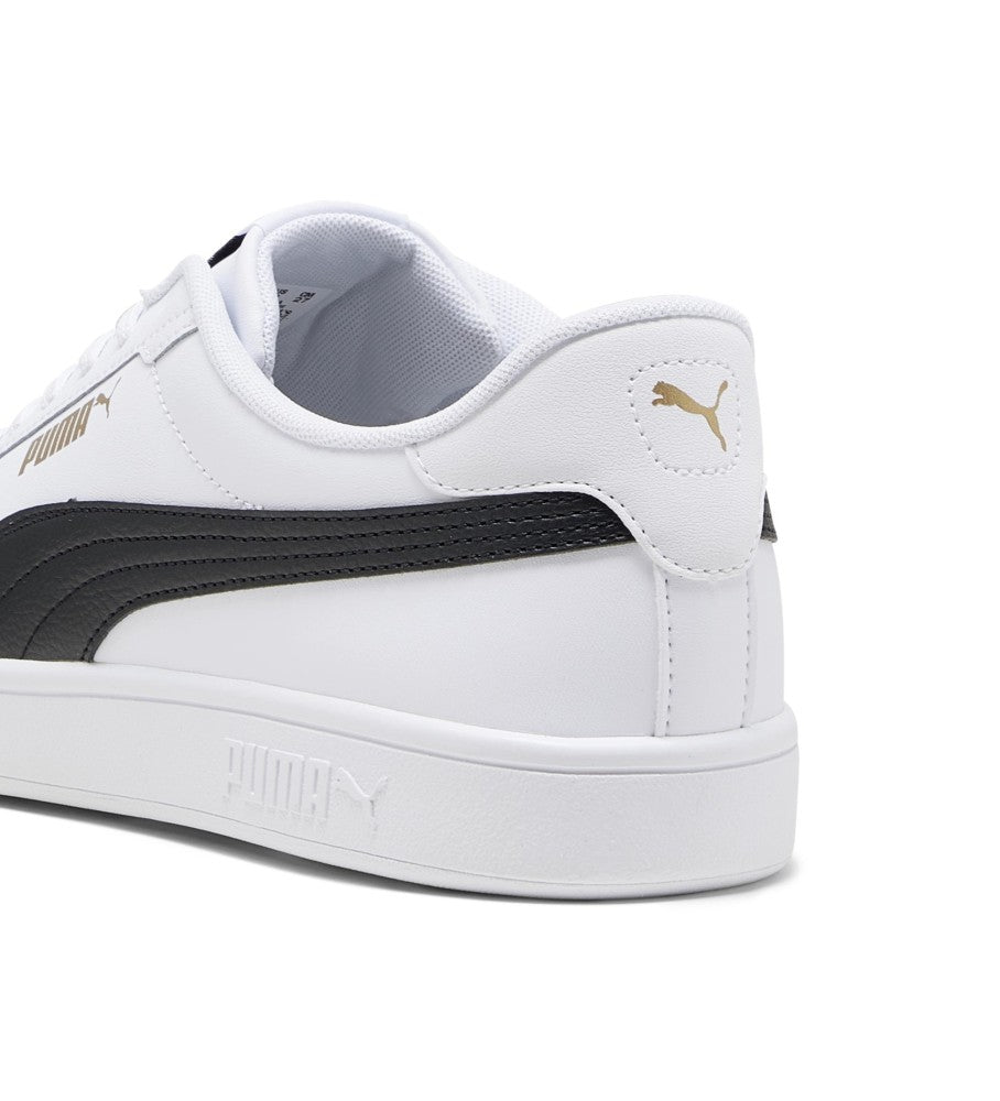 SNEAKERS PUMA SCARPE UOMO SMASH 3.0 MAN BIANCO BLACK