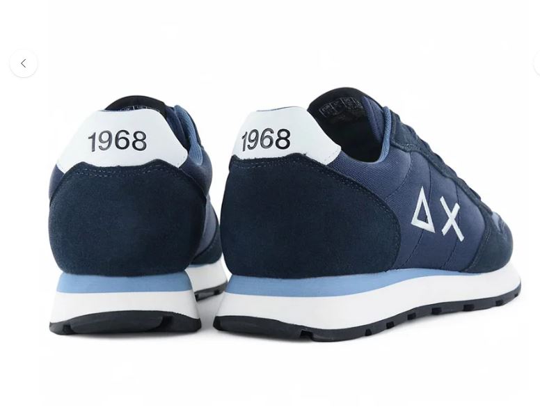 SNEAKERS TOM SOLID SUN68 NAVY BLU