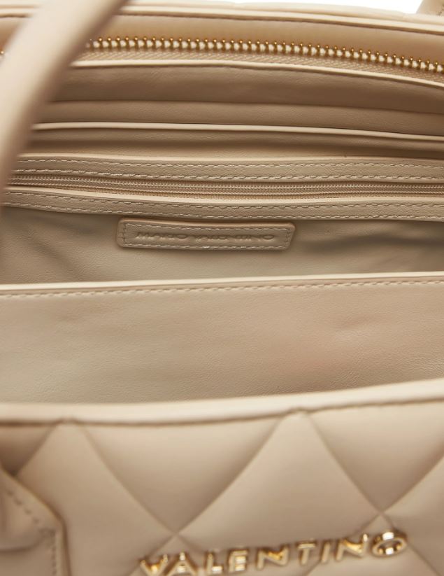 BORSE A MANO FRISIA VALENTINO BY MARIO VALENTINO ECRU GRANDE