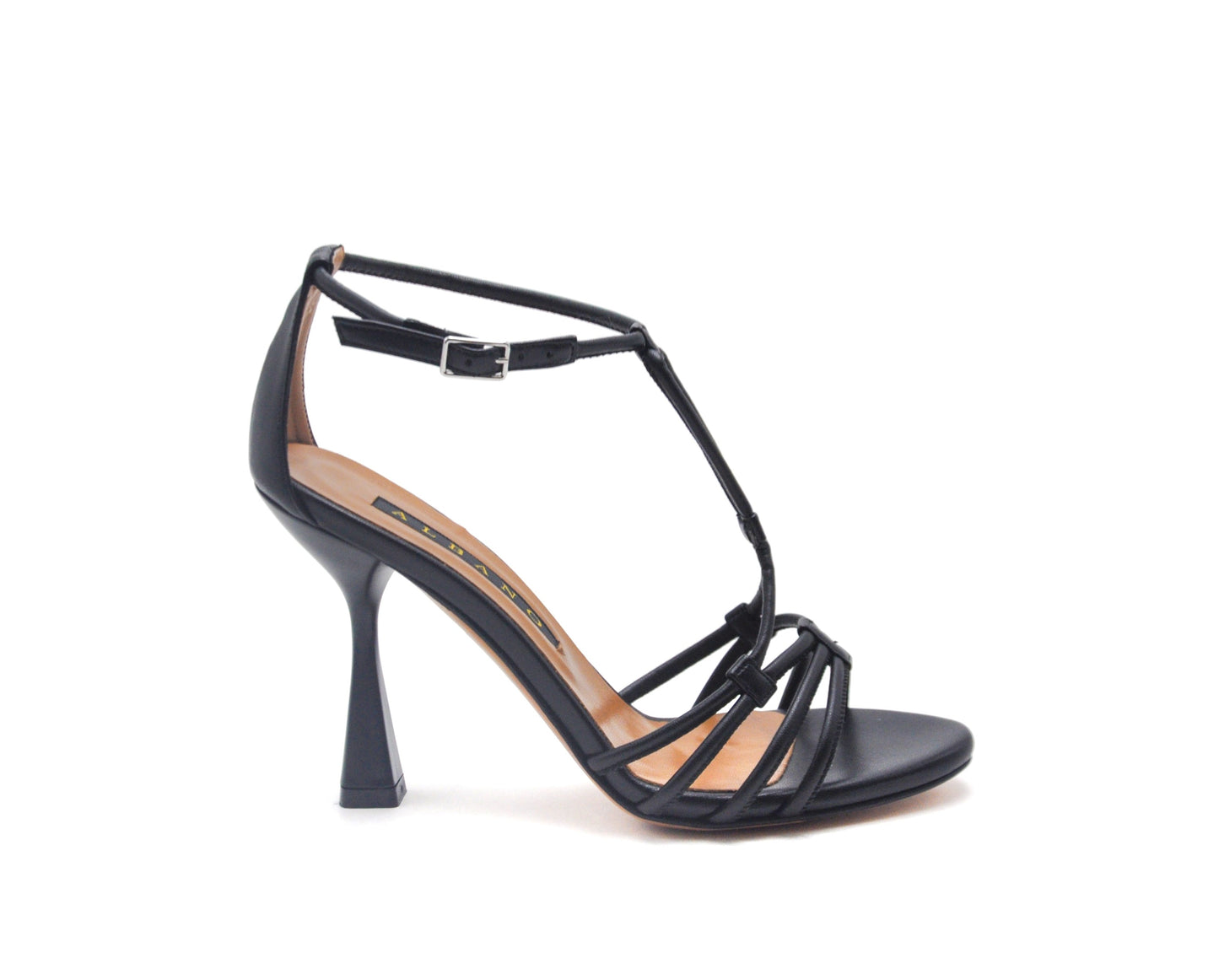 SANDALI INTRECCIO NERO