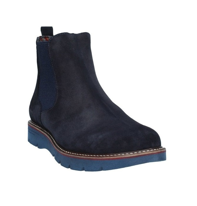 STIVALETTI CHELSEA BLU