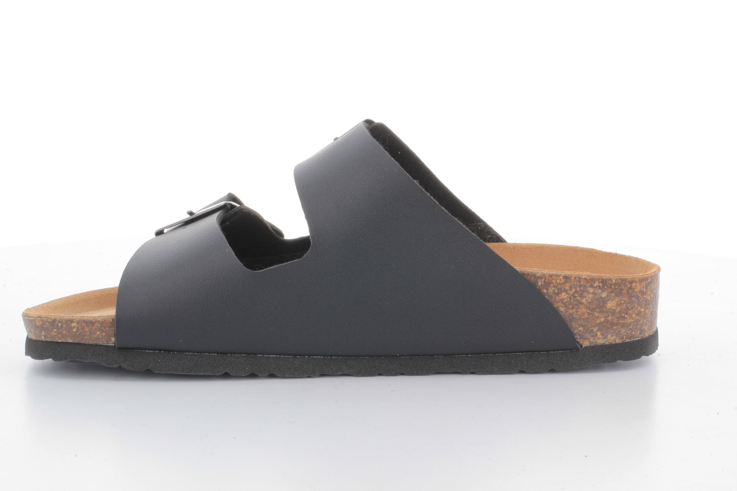 SANDALI THESIS NERO DOPPIA FASCIA