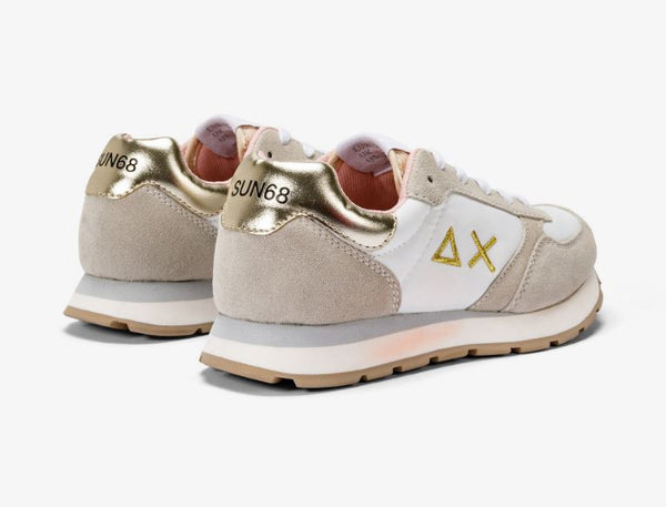 SNEAKERS GIRL'S ALLY GOLD SILVER