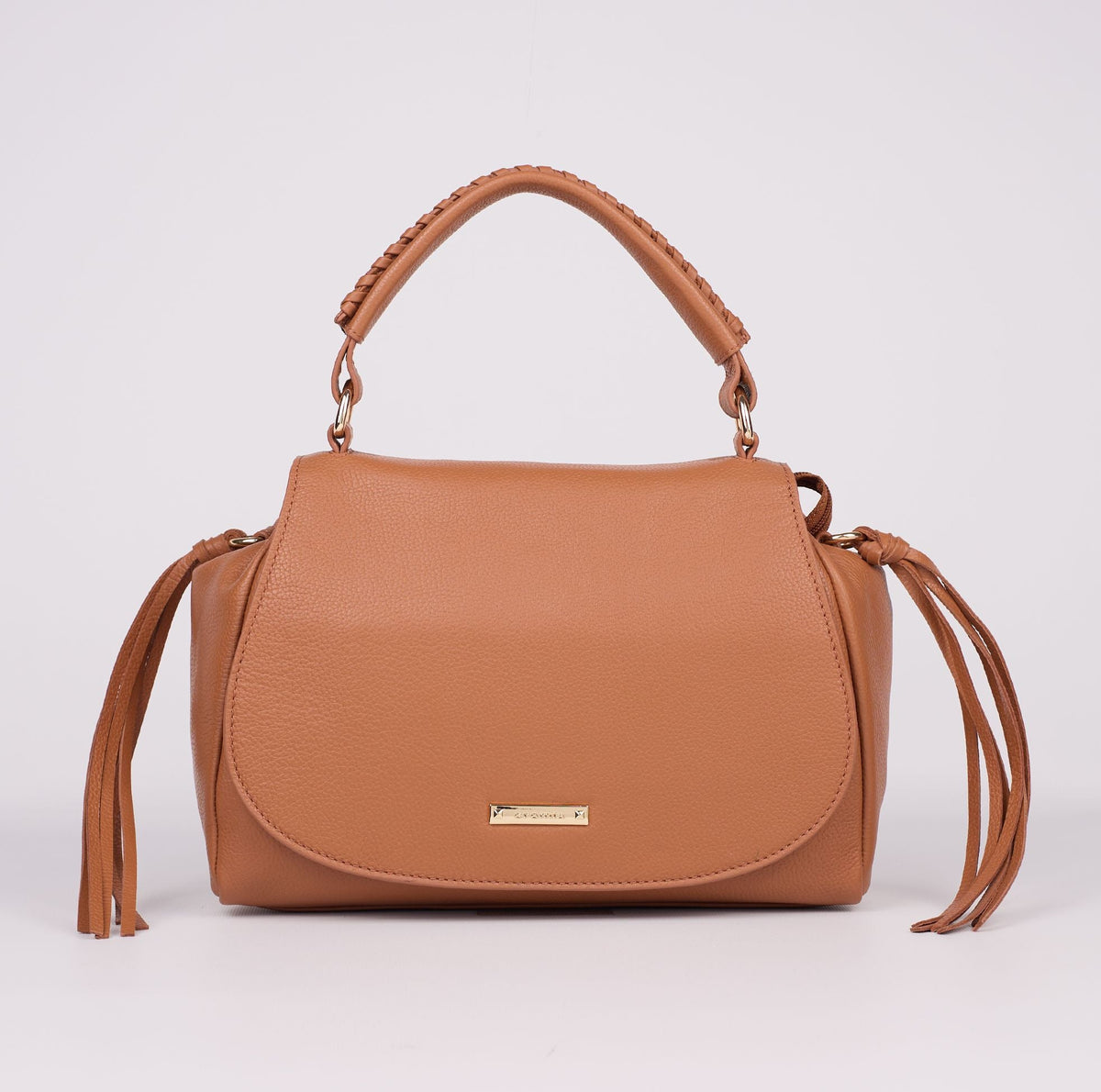 BORSA A MANO PELLE CROMIA REEF CUOIO