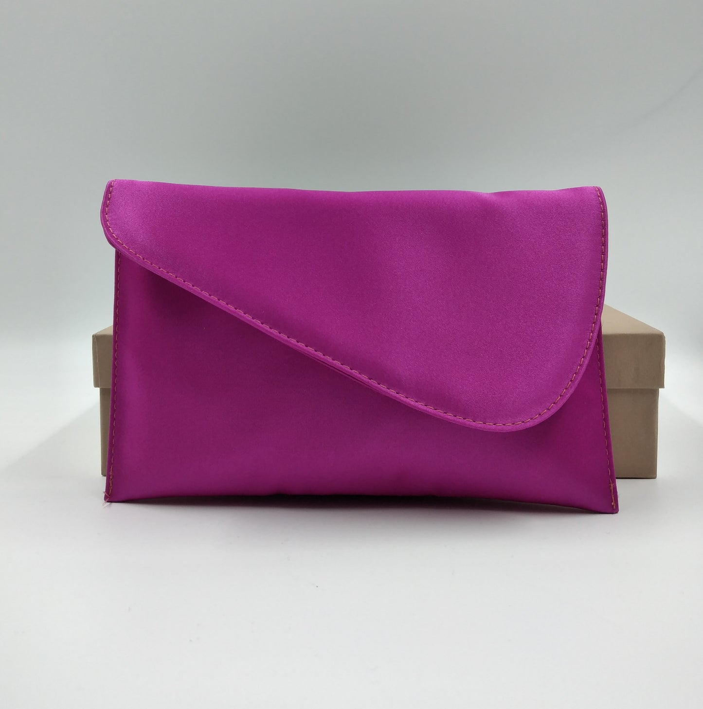 POCHETTE RASO FUXIA