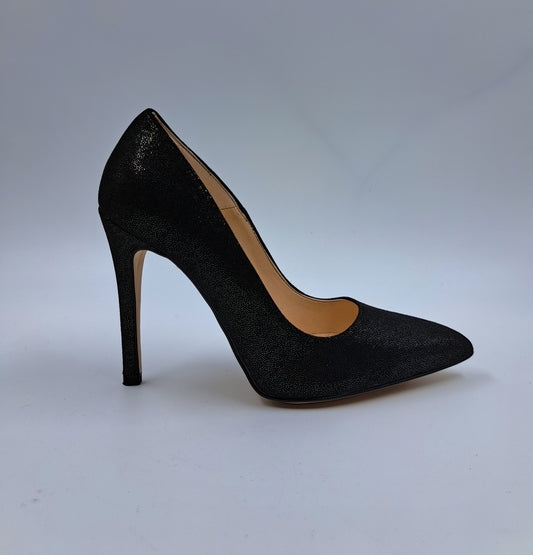 DECOLLETE TESSUTO NERO LUX