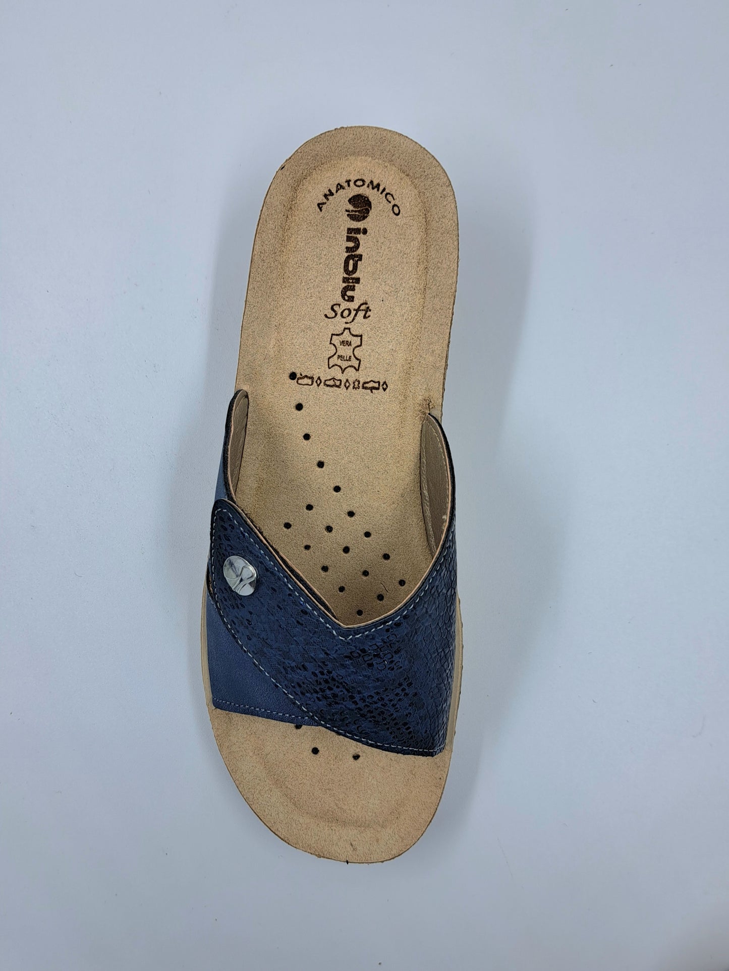 PANTOFOLE INBLU FASCIA STRAPPO BLU