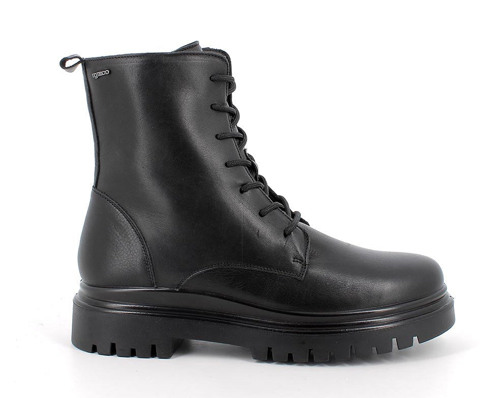 ANFIBI PELLE  IGI&CO NERO