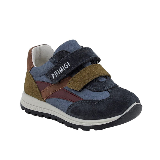 SNEAKERS SCAMOSCIATA PRIMIGI BLU