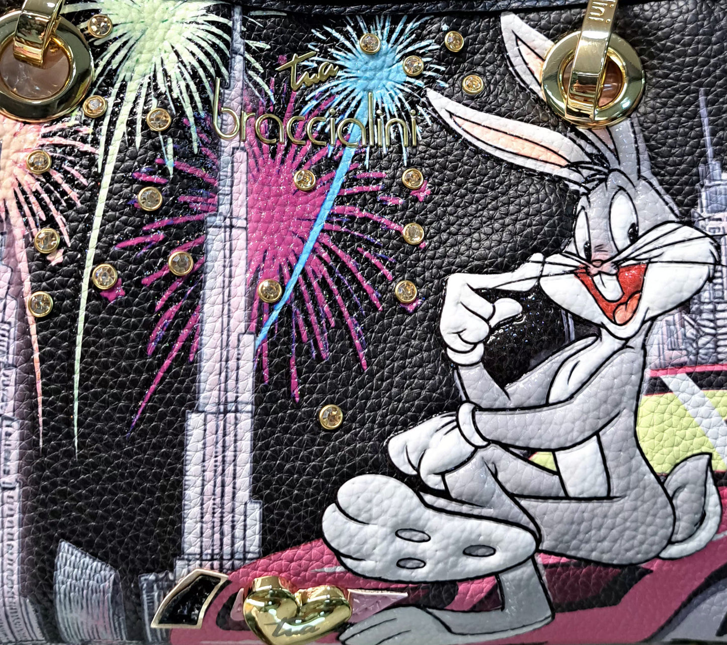 BORSE A MANO BRACCIALINI CARTOLINE LT LOONEY TUNES BUGS BUNNY DUBAI PICCOLA