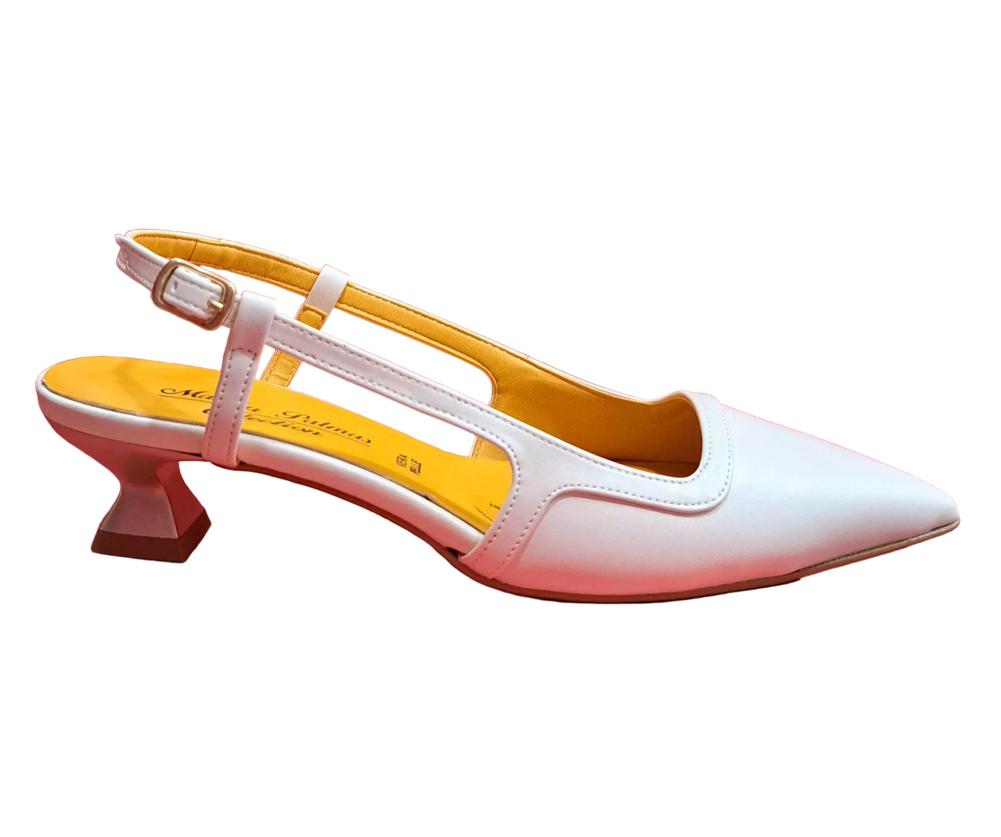 SANDALI MARA PALMAS SLINGBACK PANNA