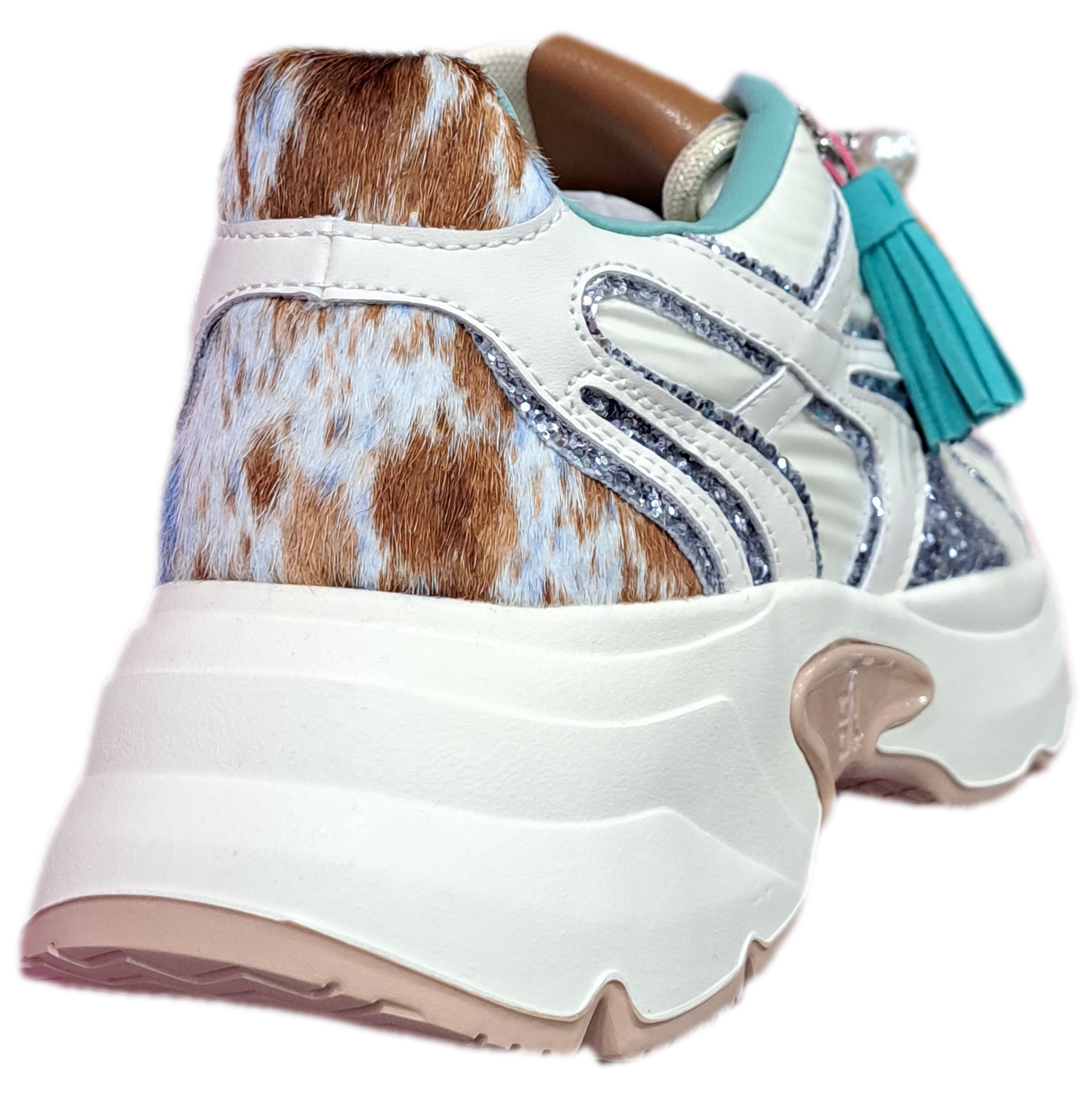 SNEAKERS PELLE DALIA GIO+ GLITTER