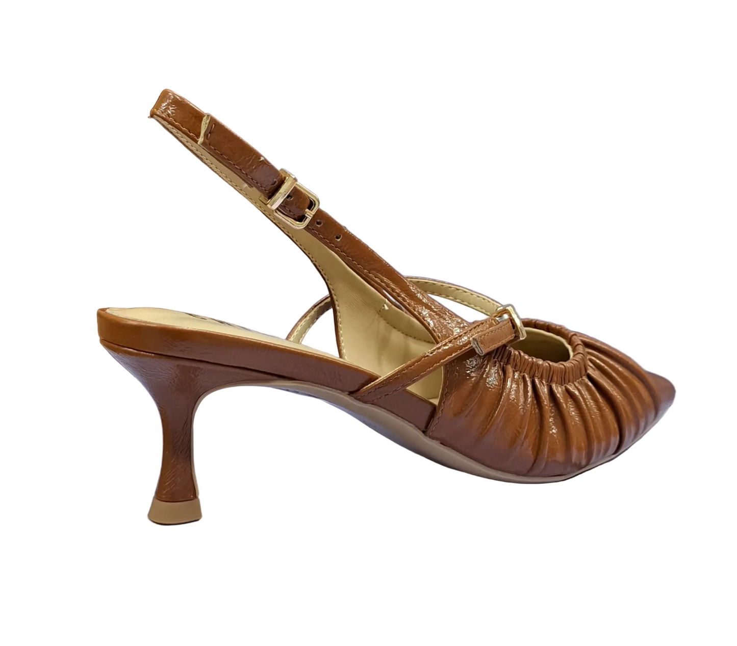 DECOLLETE' CHICONIC UMA PARKER NAPLACK ECO CUOIO