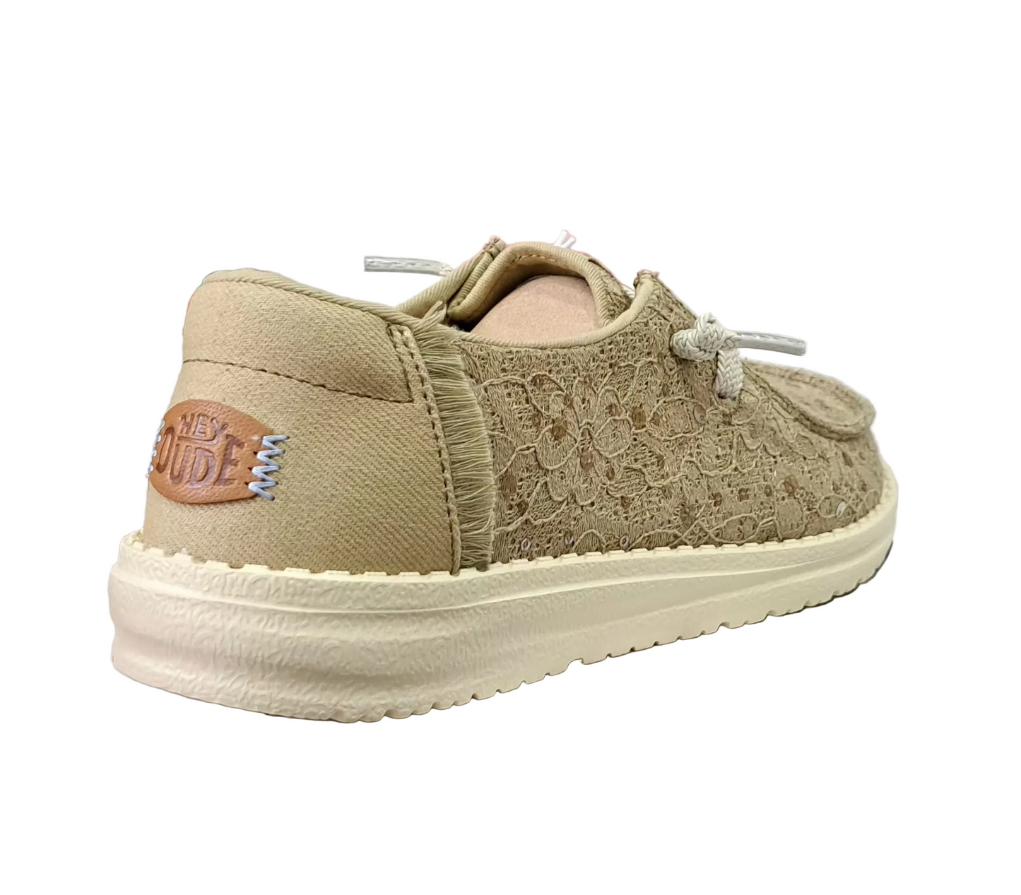 MOCASSINI WENDY SEQUIN LAKE HEYDUDE PIZZO OLIVE GREY