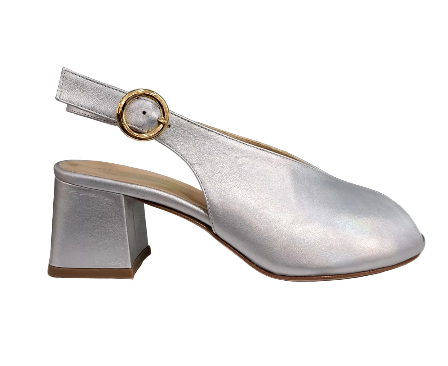 SANDALI FASCIATI MADE IN ITALY ARGENTO