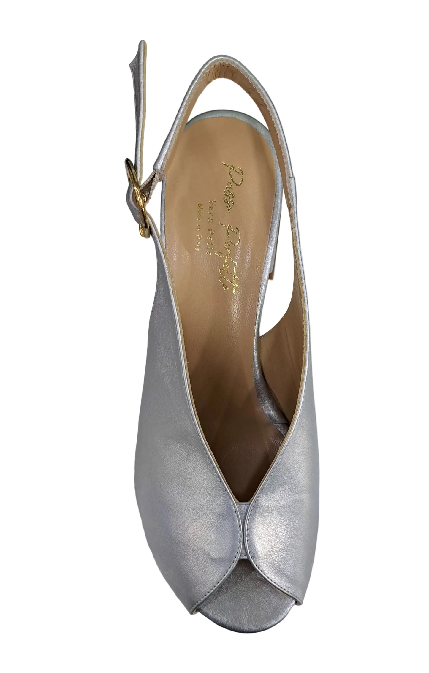 SANDALI FASCIATI MADE IN ITALY ARGENTO